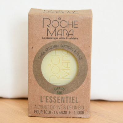 Savon huile d'olive et de lin Bio